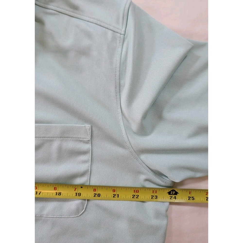 Tommy Bahama Men's Large Island Zone Performance S/S Knit‎ Button-Up Shirt - Picture 7 of 8